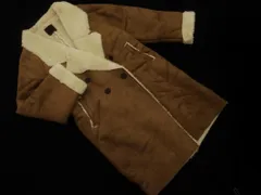 KBF ケービーエフ アーバンリサーチ フェイクムートン コート sizeONE/茶 ◆■ レディース