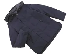 COMME CA ISM コムサイズム ダウン コート sizeS/紺 ◆■ レディース