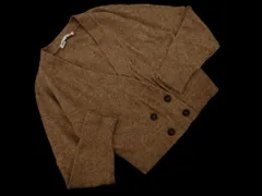ZARA ザラ ウール混 カーディガン sizeM/ベージュ ◇■ レディース