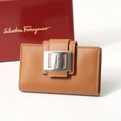 ■美品■Salvatore Ferragamo サルヴァトーレフェラガモ キーケース ヴァラ 6連 レザー ブランド古着【中古】20251126/RA6668