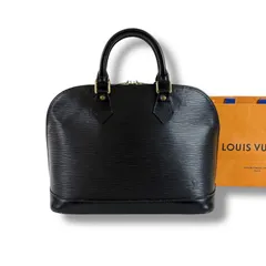LOUIS VUITTON ルイヴィトン アルマPM ブラック　ノワール　黒　エピレザー　ハンドバッグ　M52142