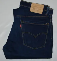 送料無料! USED Levis リーバイス 513 デニム インディゴ　寸W32　D-24