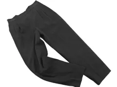 green label relaxing グリーンレーベルリラクシング ユナイテッドアローズ タック テーパード パンツ size38/黒 ■■ レディース