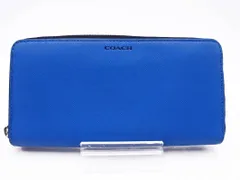 2025年最新】coach 財布 メンズ ブルーの人気アイテム - メルカリ