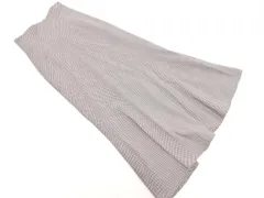 COCODEAL ココディール ギンガムチェック レースアップ ロング スカート size2/白ｘ黒 ■■ レディース