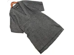 ZARA ザラ Vネック ニット ワンピース sizeM/グレー ◇■ レディース