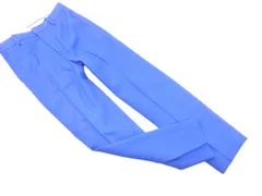 UNITED ARROWS ユナイテッドアローズ ウール混 スラックス パンツ size34/青 ◇■ レディース