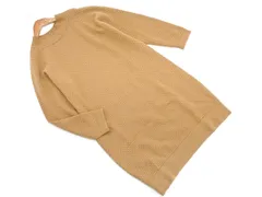 BEAUTY & YOUTH ビューティ&ユース ユナイテッドアローズ ウール混 ニット Iライン ワンピース 茶 ◇■ レディース