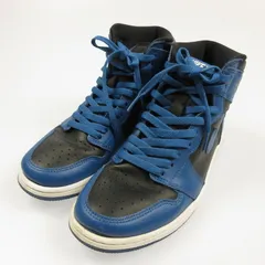 【姫路東店】 中古 NIKE | ナイキ スニーカー AIR JORDAN 1 RETRO HIGH OG 'Dark Marina Blue' 555088-404 ブルー 26.5cm 【126】
