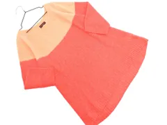 EVEX by KRIZIA エヴェックスバイクリツィア ウール混 ニット セーター size40/赤ｘオレンジ ◇■ レディース