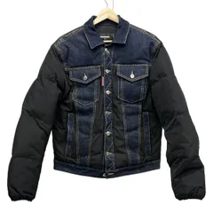 ディースクエアード　DSQUARED2 デニム　ダウン　サイズ46 極美品 極美品 DSQUARED2 タイディーバイカージーンズ 2XL ブラック