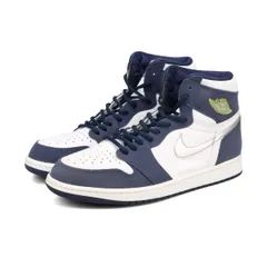 NIKE AIR JORDAN 1 RETRO HIGH OG CO.JP WHITE/MIDNIGHT NAVY/METALLIC SILVER 28.0cm