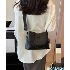 ショルダーバッグ 3WAY バケットバッグ レディース 斜めがけ 手提げ 通勤 通学 韓国風 おしゃれ676