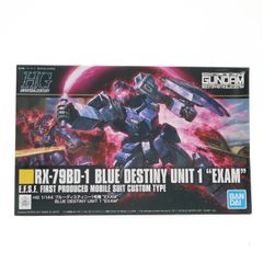 (재판매) HGUC 1/144 RX-79BD-1 블루 디스티니 1호기 EXAM 기동전사 건담 외전 THE BLUE DESTINY(더 블루 디스티니) 프라모델(5058268) 반다이 스피릿츠