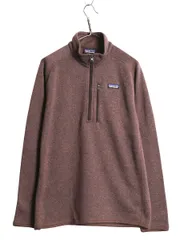 【お得なクーポン配布中!】 パタゴニア ベターセーター ハーフジップ メンズ L / 22年製 アウトドア フリース セーター 裏起毛 プルオーバー ジャケット ワンポイント