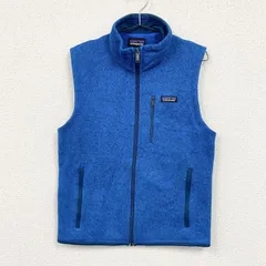 古着 used　patagonia　パタゴニア　ベターセーターベスト　フリースベスト　青　ブルー　Sサイズ