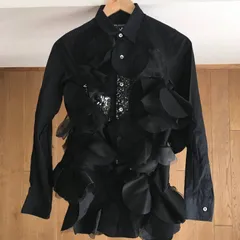 美品　AD2014　ジュンヤワタナベコムデギャルソン JUNYA WATANABE COMME des GARCONS サークルパッチ シャツSのサムネイル