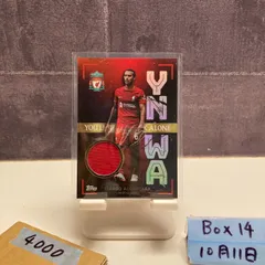 2022 Topps Thiago Alcantara Liverpool FC Player-Worn ジャージ カード