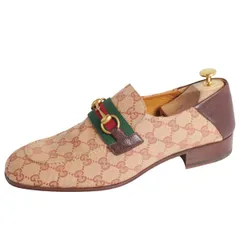 未使用 グッチ GUCCI ローファー モカシン ホースビット シェリーラインのサムネイル