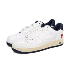 NIKE AIR FORCE 1 LOW RETRO PR QS 【PUERTO RICO】 TRUE WHITE/TRUE WHITE/OBSIDIAN/COMET RED 28.0cm