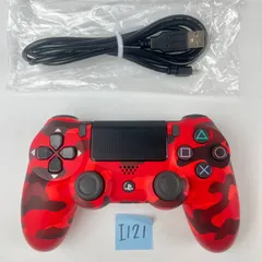 ∞I121【限定カラー】SONY DUALSHOCK4 レッドカモフラージュ USBコード付き セット ソニー デュアルショック4 レッド ワイヤレス コントローラー 周辺機器 PS4  プレステ4 playstation4 プレイステーション4