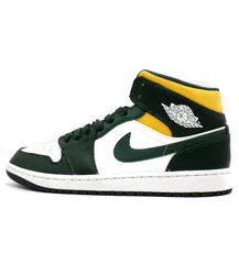 ナイキ NIKE 【 AIR JORDAN 1 MID Seattle Supersonics 554724 371 】 エア ジョーダン 1 ミッド シアトル スーパー ソニック スニーカー　f28829