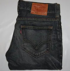 送料無料! USED Levis リーバイス 511 BLACK デニム 　W32　D-49