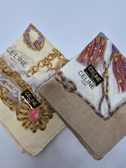 【訳あり】新品未使用！CELINE レディースハンカチ セット
