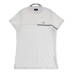 サイズ：LL CALLAWAY キャロウェイ  ハイネック 半袖Tシャツ  ホワイト系 [240101553769] ゴルフウェア レディース ストスト