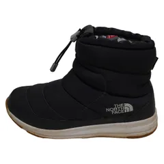 THE NORTH FACE(ノースフェイス) ショートブーツ 25 メンズ ヌプシブーティーライト3ウォータープルーフショート NF51790 ダークグレー×黒