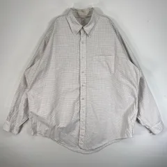 古着 80's～90's/80年代～90年代 ヴィンテージ ブルックスブラザーズ Brooks Brothers 長袖シャツ チェック Makers USA製 XL  ホワイト系 マルチカラー メンズ