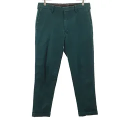 Paul Smith ポールスミス 日本製 トラウザーズ パンツ M 深緑 メンズ 古着のサムネイル