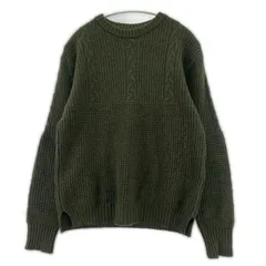 JOURNAL STANDARD ジャーナルスタンダード ウールアルパカ ケーブル編みニット sizeM/モスグリーン