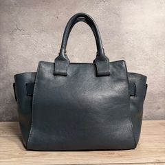 22266✨土屋鞄 ガゼットコード ブルームトート ハンドバッグ グレー