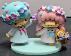 サニーサイドアップ Happyくじ Sanrio characters Flower 2022 フィギュア賞 リトルツインスターズ
