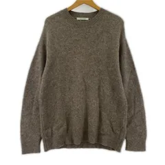JOURNAL STANDARD ジャーナルスタンダード ウール混 クルーネックニット sizeS/ブラウン