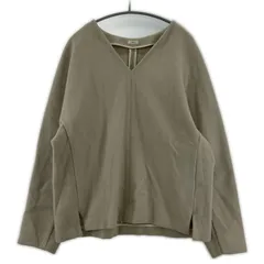 IENA イエナ カシミヤ混 ウール Vネックカットソー size表記なし/ベージュ