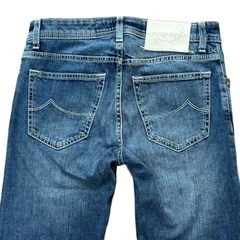 JACOB COHEN PW622 COMF イタリア製 スリム テーパードデニム インディゴ サイズ29 メンズS ヤコブコーエン