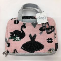 フェイラー スワンレイク バニティポーチ FEILER ピンクバレエ柄