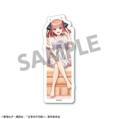 【新品】五等分の花嫁＊ 描き下ろしダイカットステッカー 中野二乃 ナイトウェア ver.【正規品】