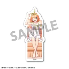 【新品】五等分の花嫁＊ 描き下ろしダイカットステッカー 中野四葉 ナイトウェア ver.【正規品】