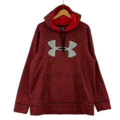 UNDER ARMOUR アンダーアーマー プルオーバーパーカー sizeLG/レッド系