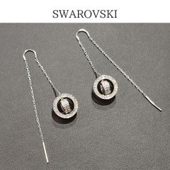 ntsstm 様:::Swarovski スワロフスキー ロングドロップ ピアス - メルカリ