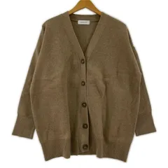 SIMPLICITE シンプリシテェ  ニットカーディガン size表記なし/ブラウン