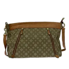 russet ラシット モノグラム A4サイズ対応ショルダーバッグ/ブラウン系