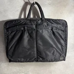 ✨PORTER ポーター TANKER タンカー ビジネスバッグ マチ拡張 A4収納 ブラック 通勤バッグ ブリーフケース メンズ ショルダー無し✨