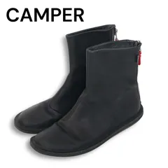 CAMPER カンペール K400240-001 【BEETLE ビートル】GORE-TEX★ 防水レザー ショート ブーツ Sz.37 レディース 黒