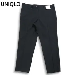 【新品 未使用】 UNIQLO ユニクロ 秋冬 ヒートテック★ スマート スリムフィット パンツ Sz.110 メンズ グレー 大きいサイズ