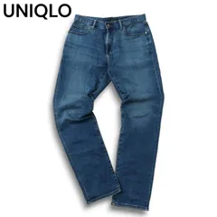 UNIQLO ユニクロ ヒートテック★ ウルトラストレッチ スリムフィット 裏起毛 加工 デニム パンツ ジーンズ Sz.31 メンズ