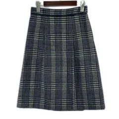 Reflect  リフレクト   チェック タックスカート size9/ネイビー系